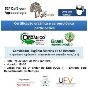 52º Cafe com Agroecologia